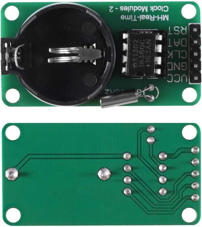 AiTrip DS1302 Clock Module Real-Time Clock Module RTC for Arduino AVR ARM - Image 2
